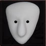 masque larvaire de theatre-L12